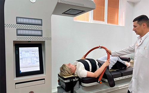 Процедура на роботе SPINE MT